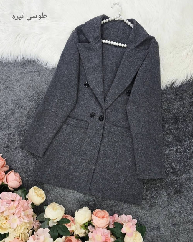کت زنانه زغالی