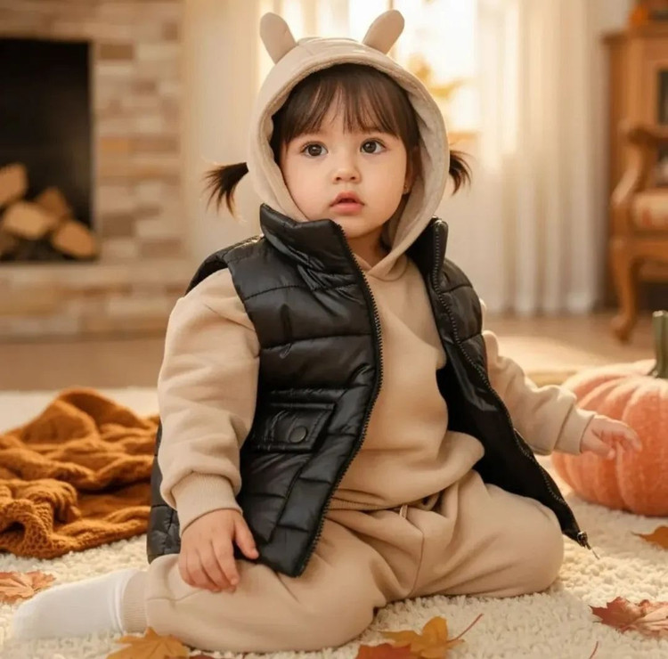 پافر بچگانه جنس رویه شمعی داخل استر مخمل و پشم شیشه