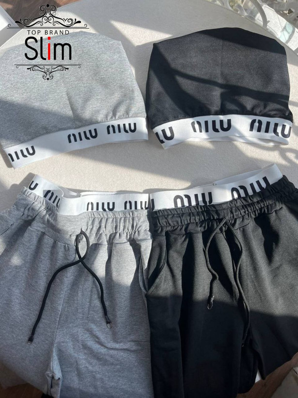 ست کراپ و شلوار زنانه