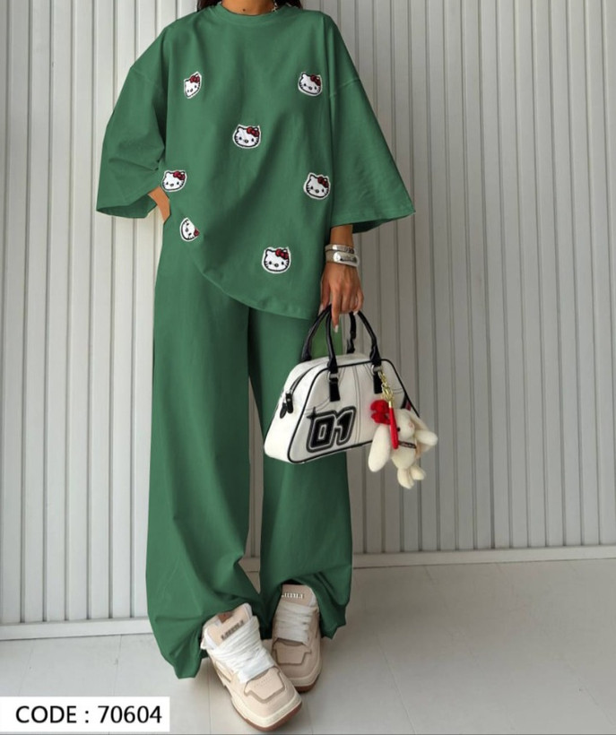 ست تیشرت شلوار زنانه ا آزاد