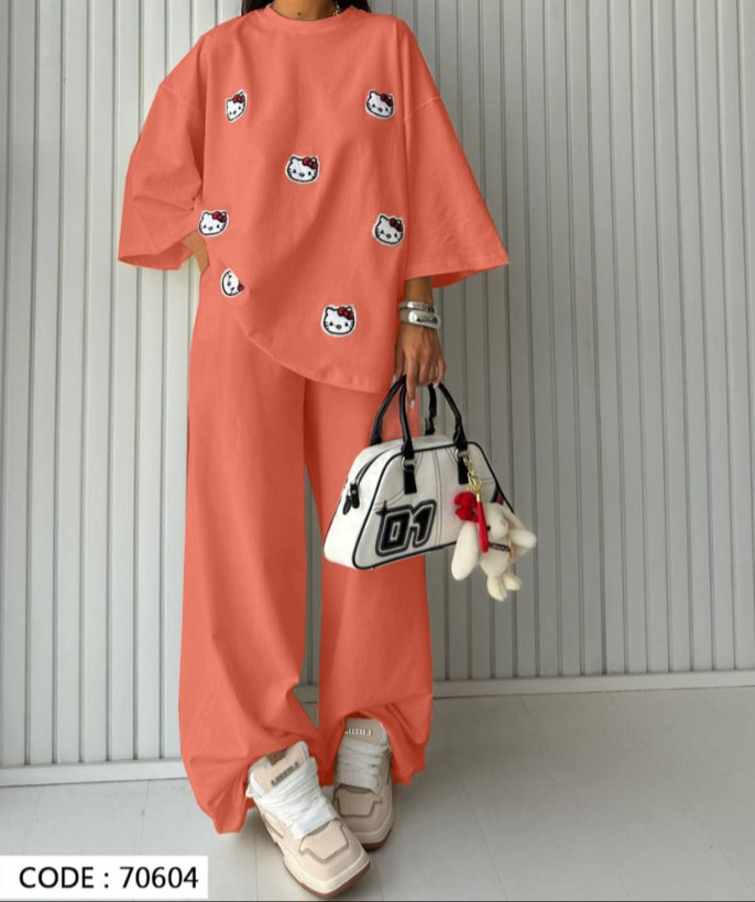 ست تیشرت شلوار زنانه کیتی