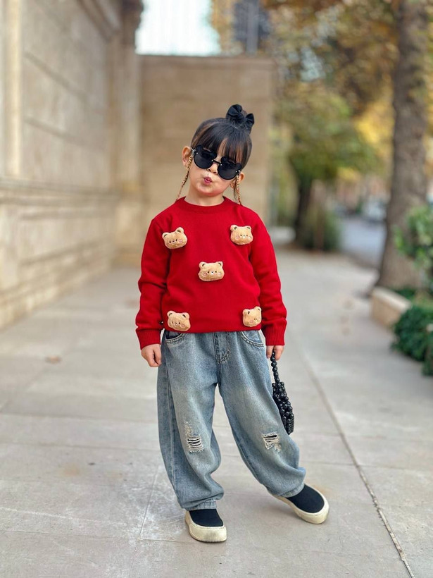 گپ بافت بچگانه تدی عروسکی