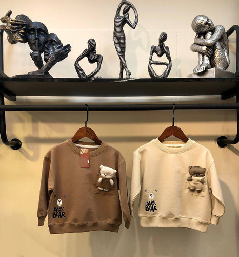 بلوز بچگانه جیب خرسی