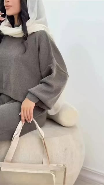 ست اورال شلواری بافت