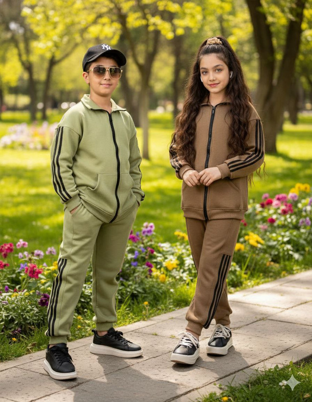 ست سوئیشرت شلوار بچگانه اسپرت