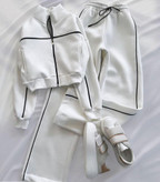 ست سوئیشرت شلوار مچ کش بافت