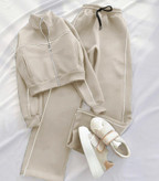 ست سوئیشرت شلوار زنانه داخل کرکی