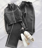 ست سوئیشرت شلوار دخترانه داخل کرکی