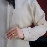 مانتو زنانه بغل دکمه سایز فری ۴۲ تا ۵۲