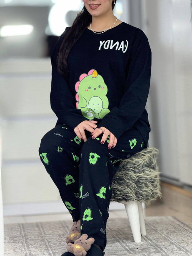 ست بلوز شلوار زنانه رنگ مشکی