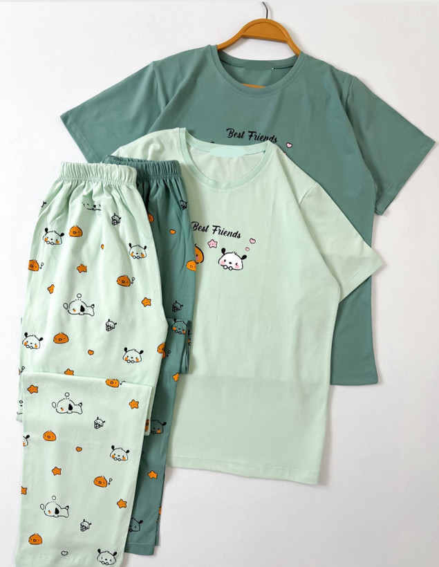 ست تیشرت شلوار زنانه