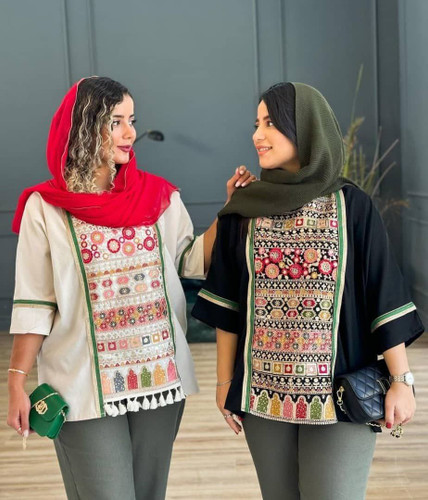 شومیز زنانه عیدانه