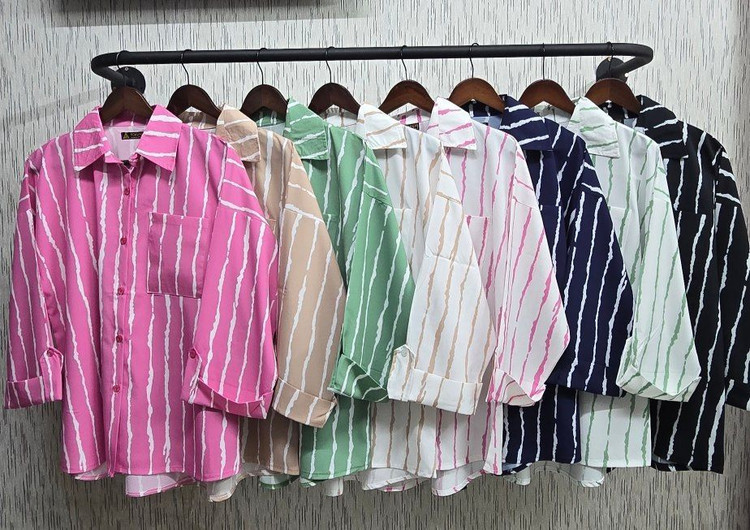 شومیز زنانه در ۸ رنگ پر فروش