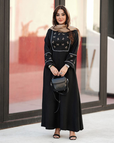 عبا سینه طرح دار