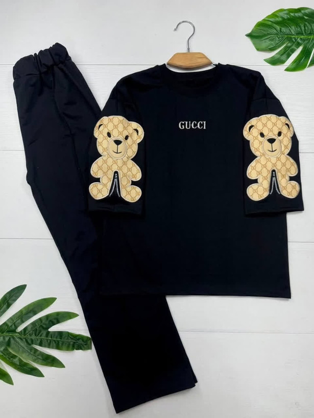 ست تیشرت شلوار گلکسی اسپان