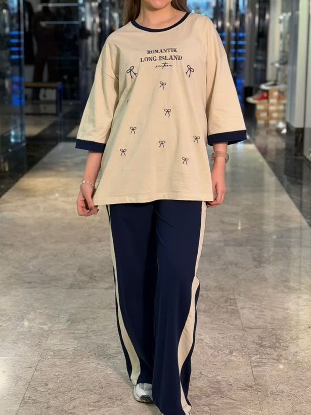 ست تیشرت شلوار زنانه