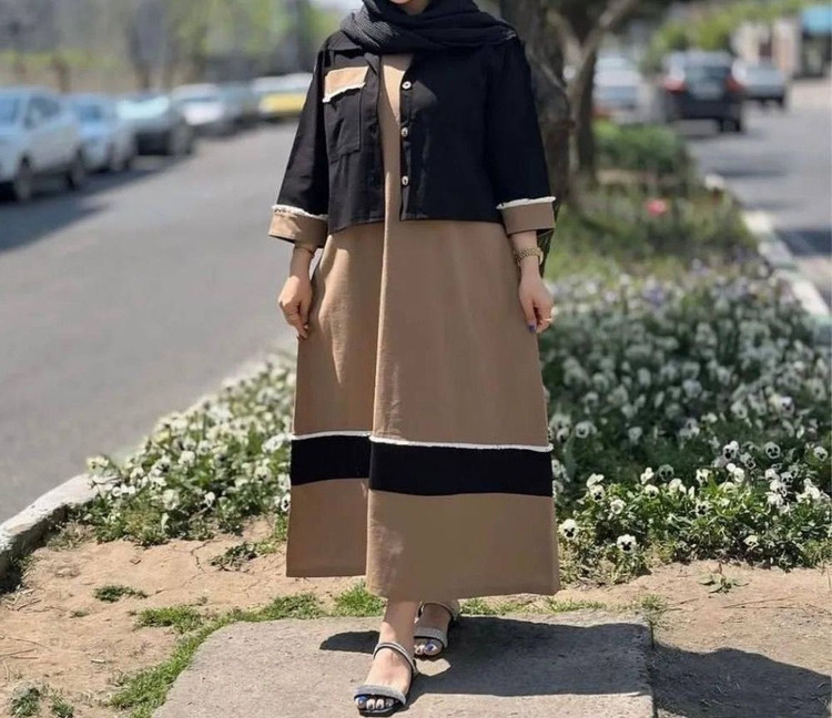 ست زنانه مشکی کرم