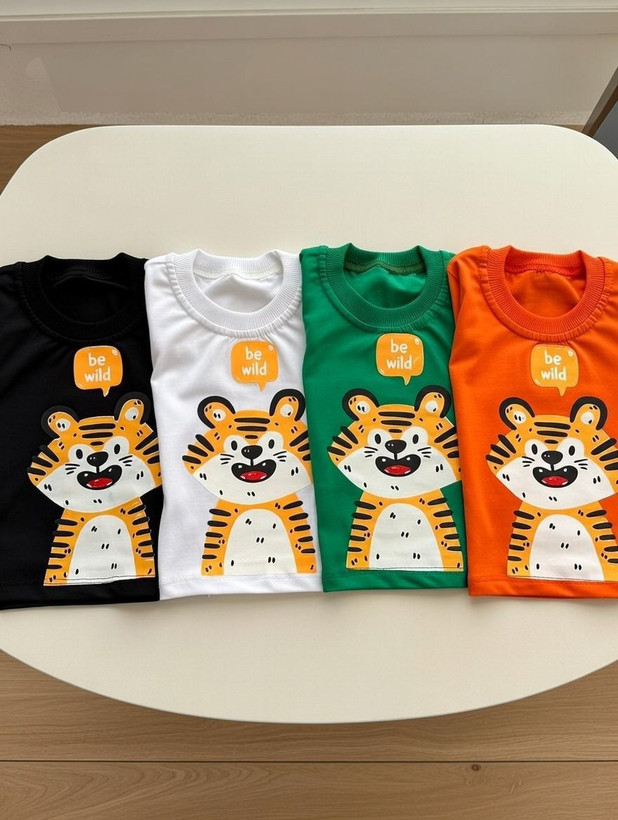 تیشرت نقلی در رنگ بندی