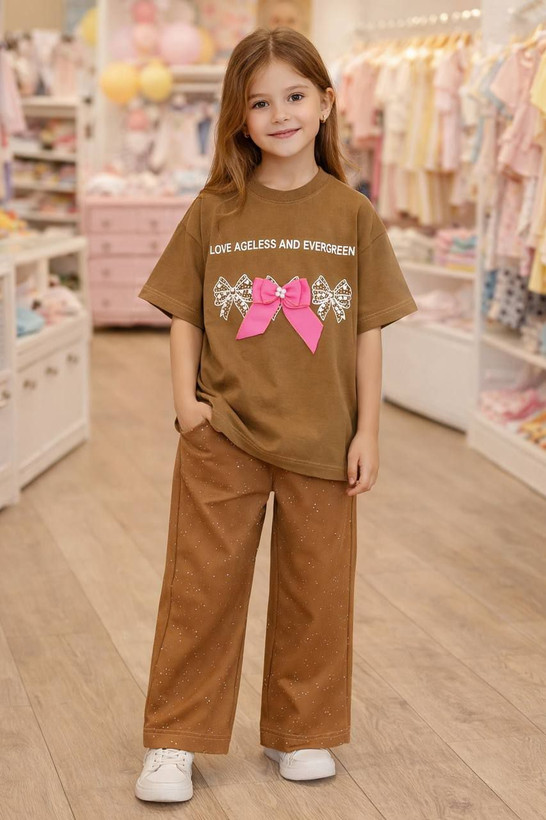 ست تیشرت شاوار بچگانه