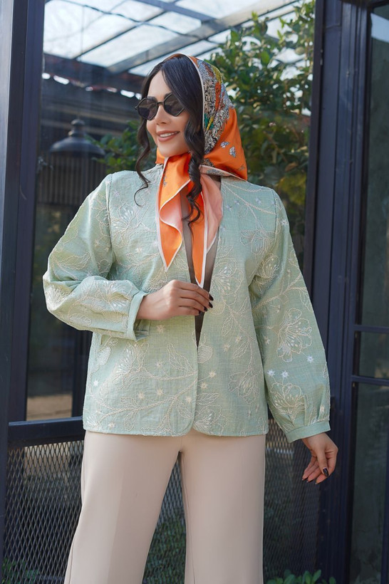 کت زنانه پولک دوزی