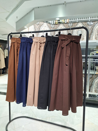 دامن لنین در رنگ بندی